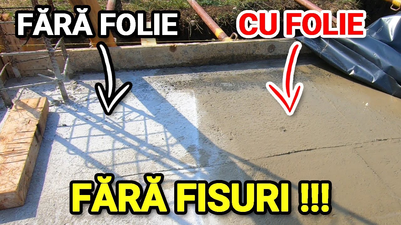 #64 Cum repari fisurile si uzi betonul placii peste sol #casapasiva #passivehouse