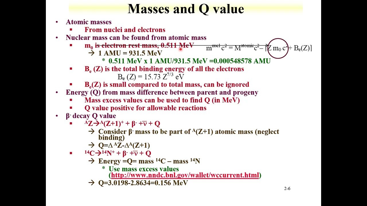 Chem 418 Winter 2026:  Lecture 2 2026 Nuclear Properties