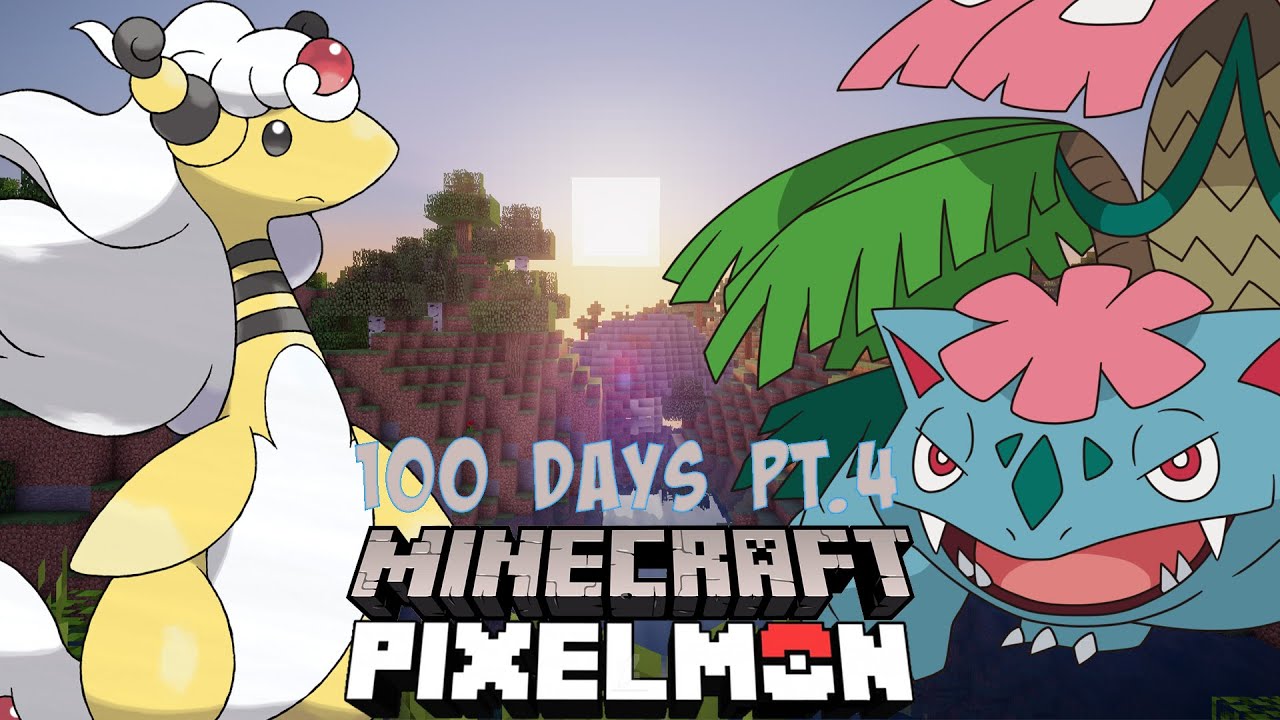The Ultimate Pokemon Challenge in 100 day with My Friends in Pok&eacute;mon Minecraft Vs Rivals (Pixelmon)