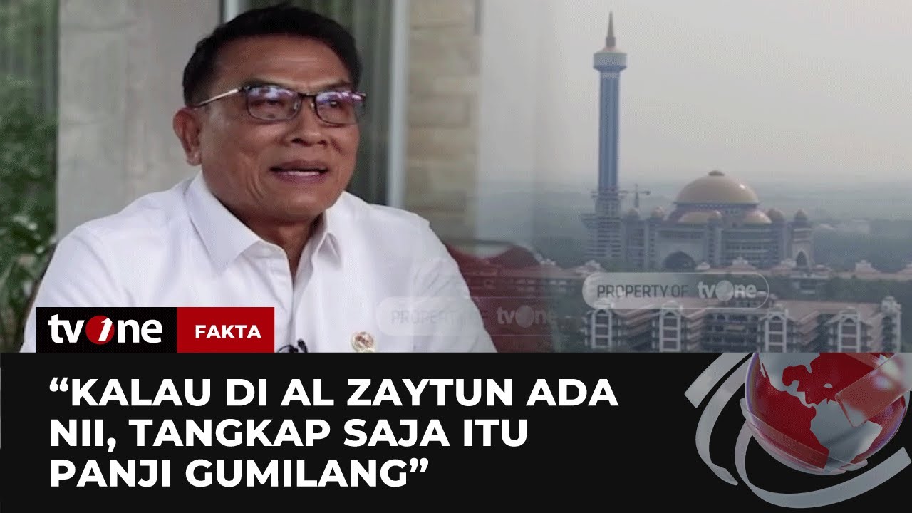 Kenal Dekat dengan Pendiri Al Zaytun, Moeldoko: Jika Ada Radikalisme, Saya yang Tumpas | Fakta tvOne
