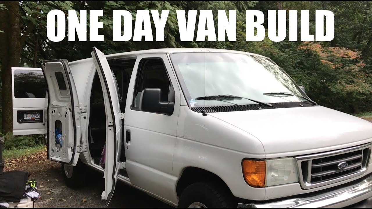 КАК ПОСТРОИТЬ ФУРГОН-СКРЫТКУ ЗА ОДИН ДЕНЬ | Van Life Canada