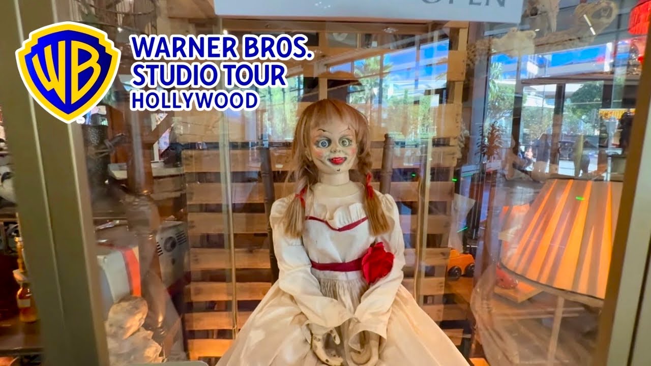 New Horror Exhibit at Warner Bros. Studios! IT, The Exorcist, The Conjuring! Plus merch! 