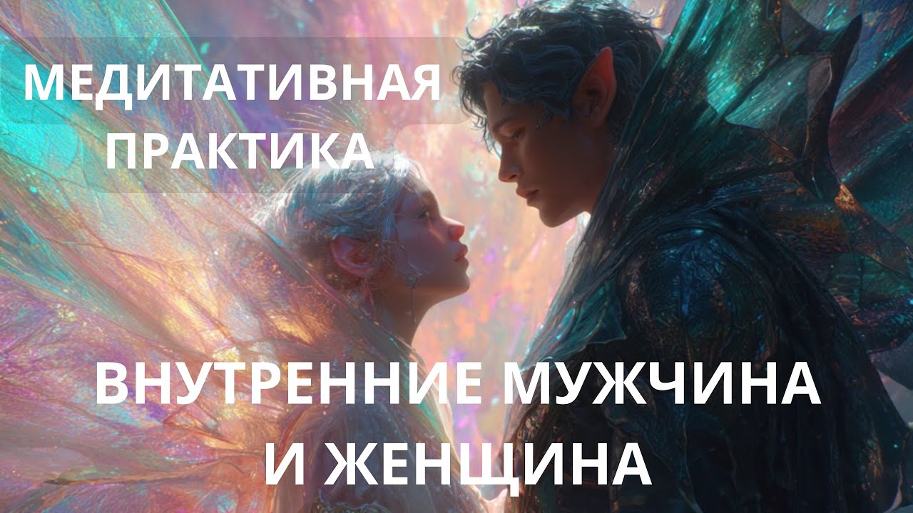 МЕДИТАЦИЯ НА ПРИМИРЕНИЕ ВНУТРЕННИХ МУЖЧИНЫ И ЖЕНЩИНЫ.  АНИМУС И АНИМА. 
