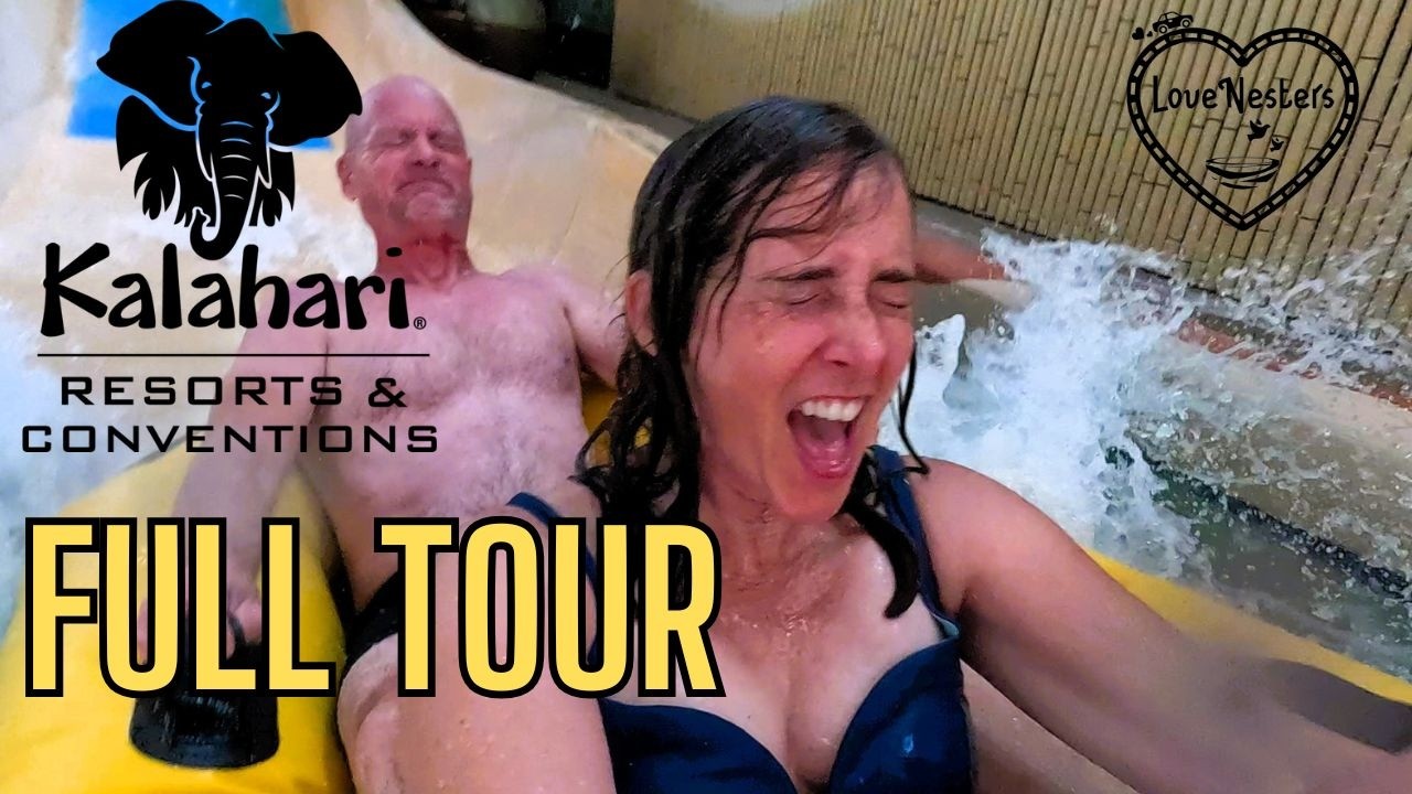 Kalahari Wisconsin Dells | Is it worth it? | Waterslide POV | Full resort tour