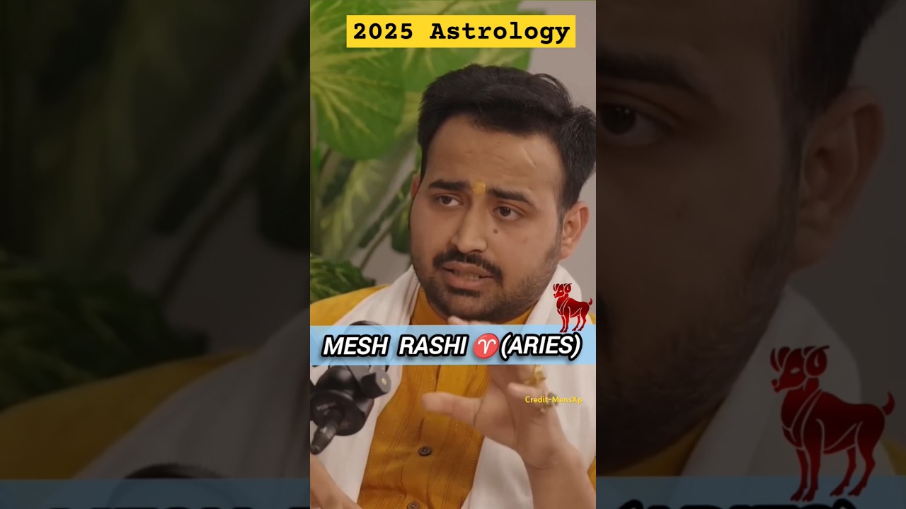 Mesh Rashi Astrology 2025 ♈|Aries 2025 Credit@mensxp #arunpandit #astroarunpandit #podcast #astro