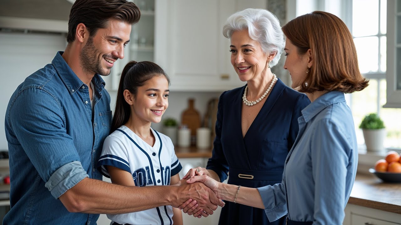 Poor Dad Helped Millionaire's Elderly Mother, Not Knowing Her Daughter Would Give Him Her Future