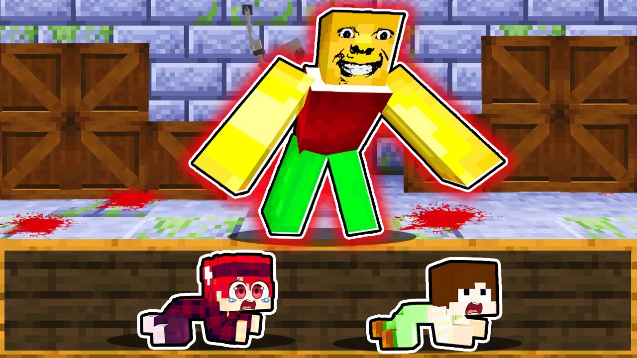 Hachi Thử Thách 24 Giờ Sống Sót Khởi Người Cha Tâm Thần Trong Minecraft
