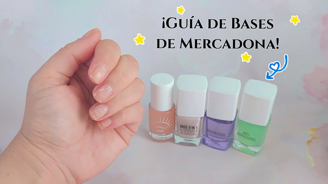 Guía Completa de Bases para Uñas de #Mercadona || Primavera-Verano 2023 || LULU B NAILS