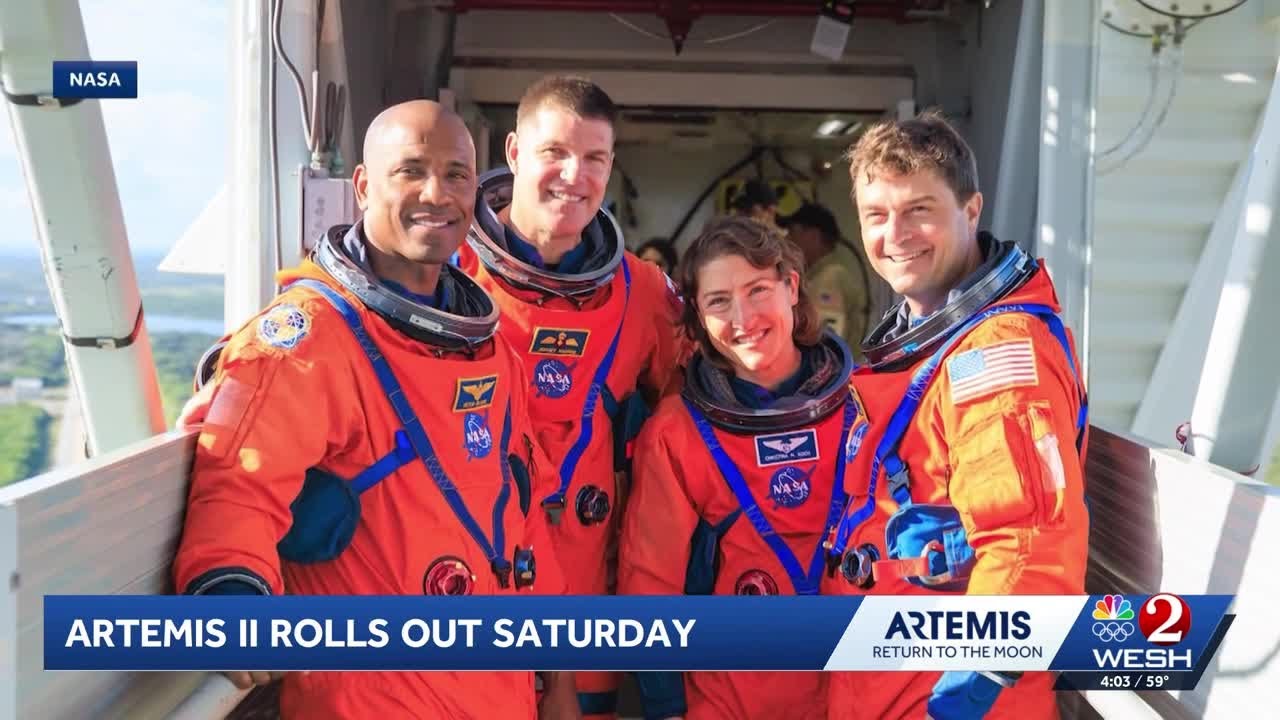 NASA officials give update on Artemis II mission ahead of rocket rollout