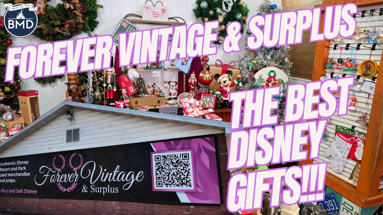 Покупка винтажных вещей в стиле Disney в магазине Forever Vintage - от антиквариата до сувениров!