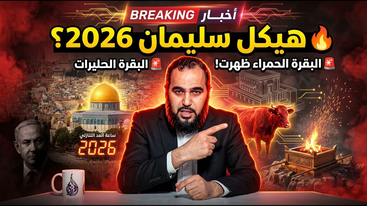 العقيدة التدبيرية ولغز البقرة الحمراء.. ماذا يُحاك في الخفاء؟ | د هيثم طلعت