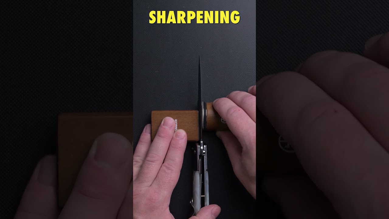 Stiletto Knife Sharpening
