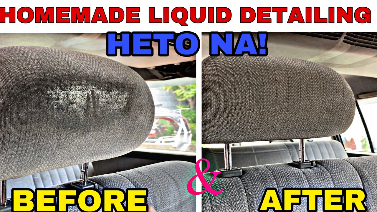 DIY,paano gumawa ng panglinis/detailing ng sasakyan,#interiordetailing #howtodatailingcar