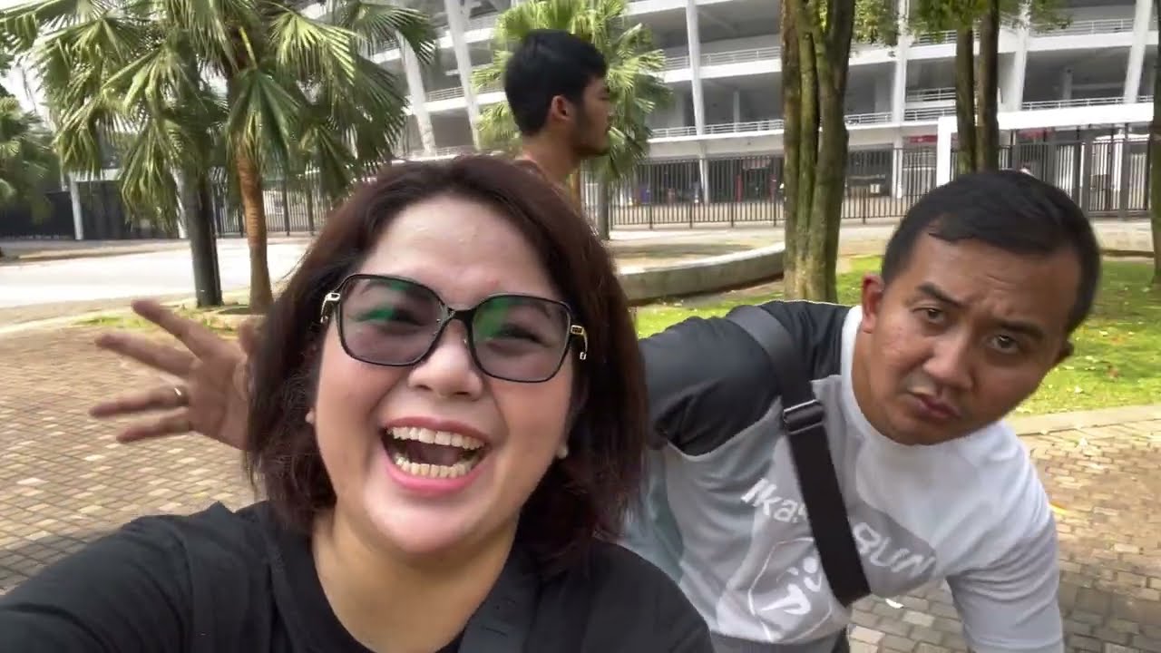 Wadooo..,Happy Kali Kau Kali Ini Bang! Edisi Olga Pagi di GBK