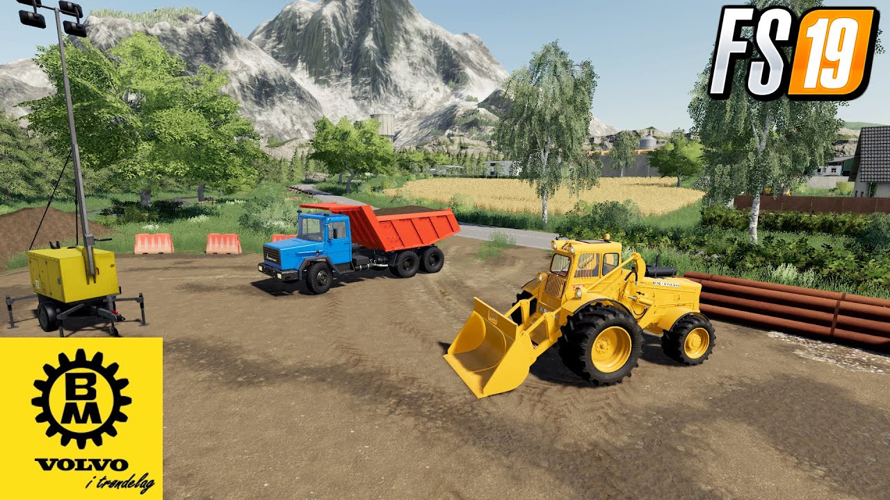 FS19 NEW BM-VOLVO LM 640 PUBLIC WORKS LA PETITE SAVOYARDE TP MAP FARMING SIMULATOR MODS