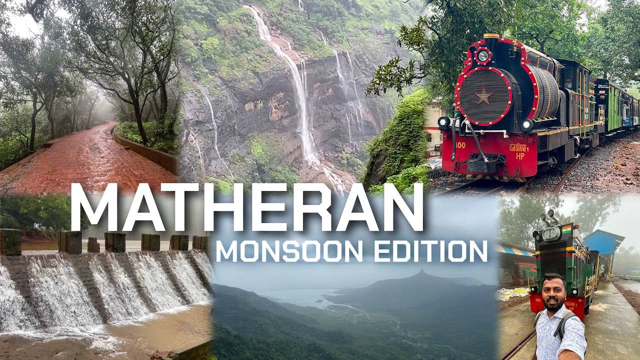 Matheran Hill Station In Monsoon | Waterfalls | Toy Train In Monsoon | Travel Guide | Matheran Vlog