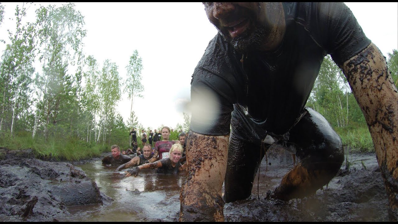 Bebro kelias 2015 - Extreme running through swamps Beaver road