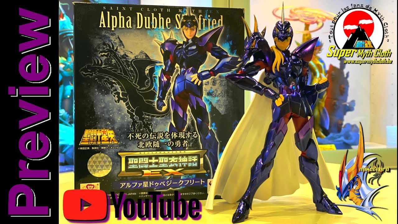 Saint Seiya Myth Cloth - La Collection de miketigra 2.0 : Siegfried de Dubhe Alpha EX Preview