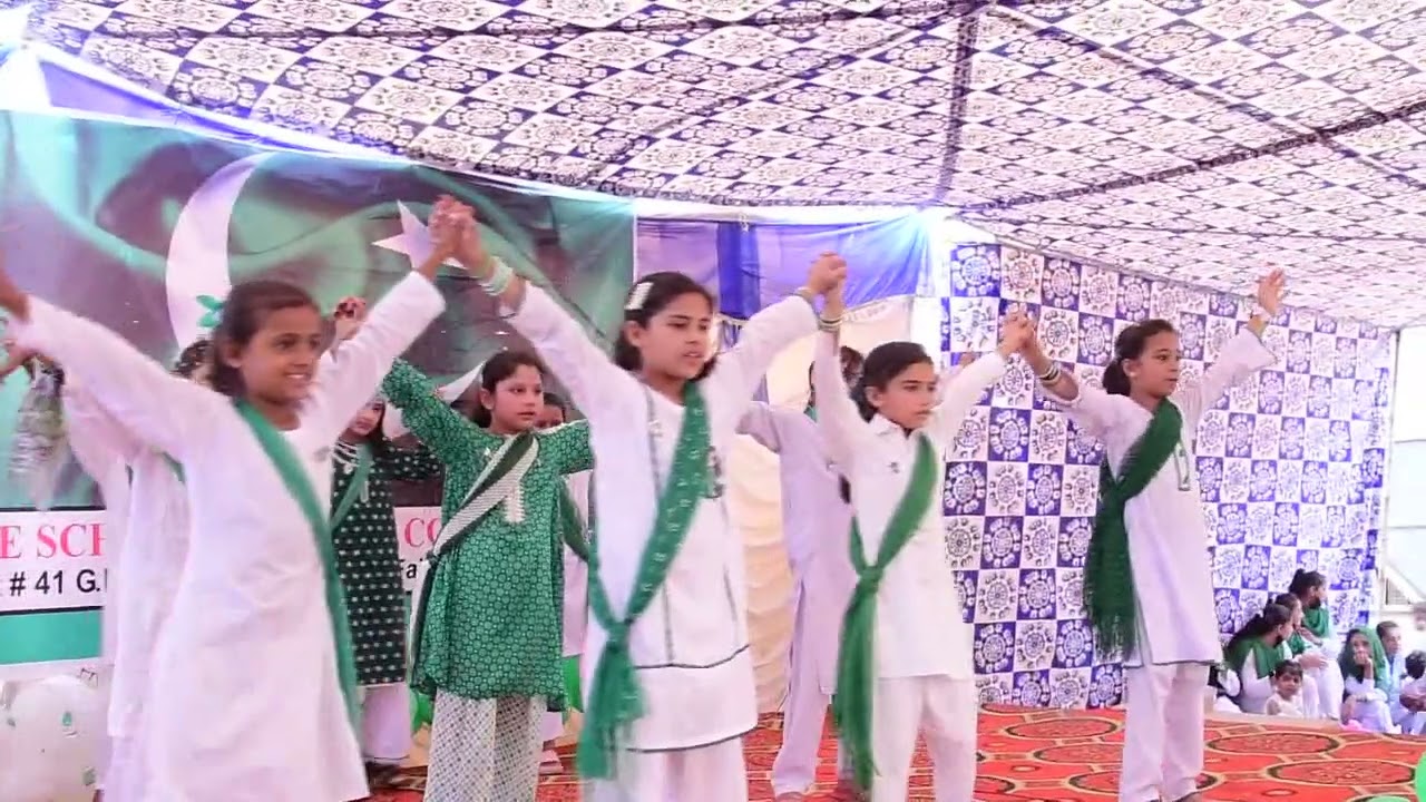 Aik h qaum aik Manzil, independence Day, Noble school system and college 41 GB 