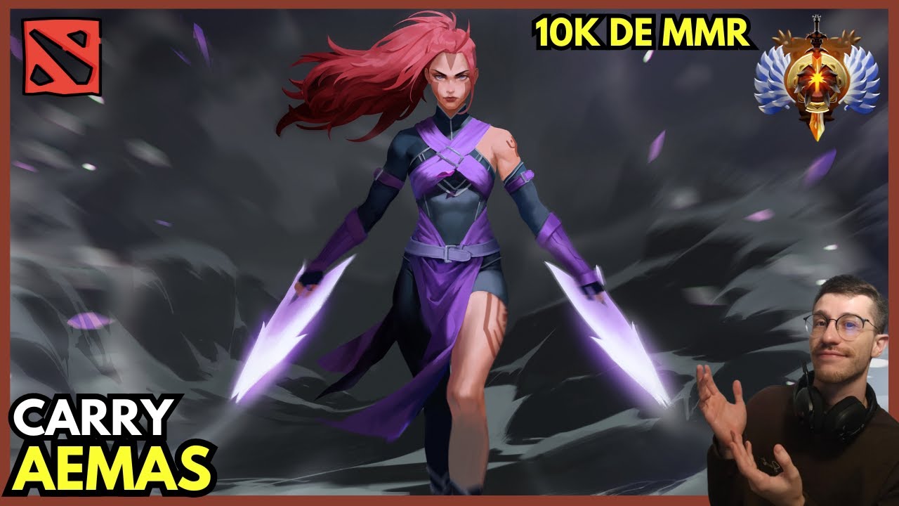 Ta legal jogar de  Aemas Carry no Patch 7.40B? 10k De MMR... #dota2 #dota2brasil