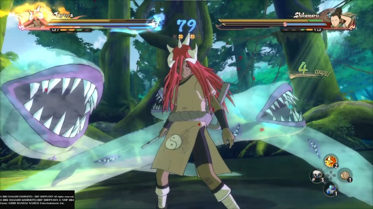 Naruto Storm 4 Shikamaru VS Tayuya