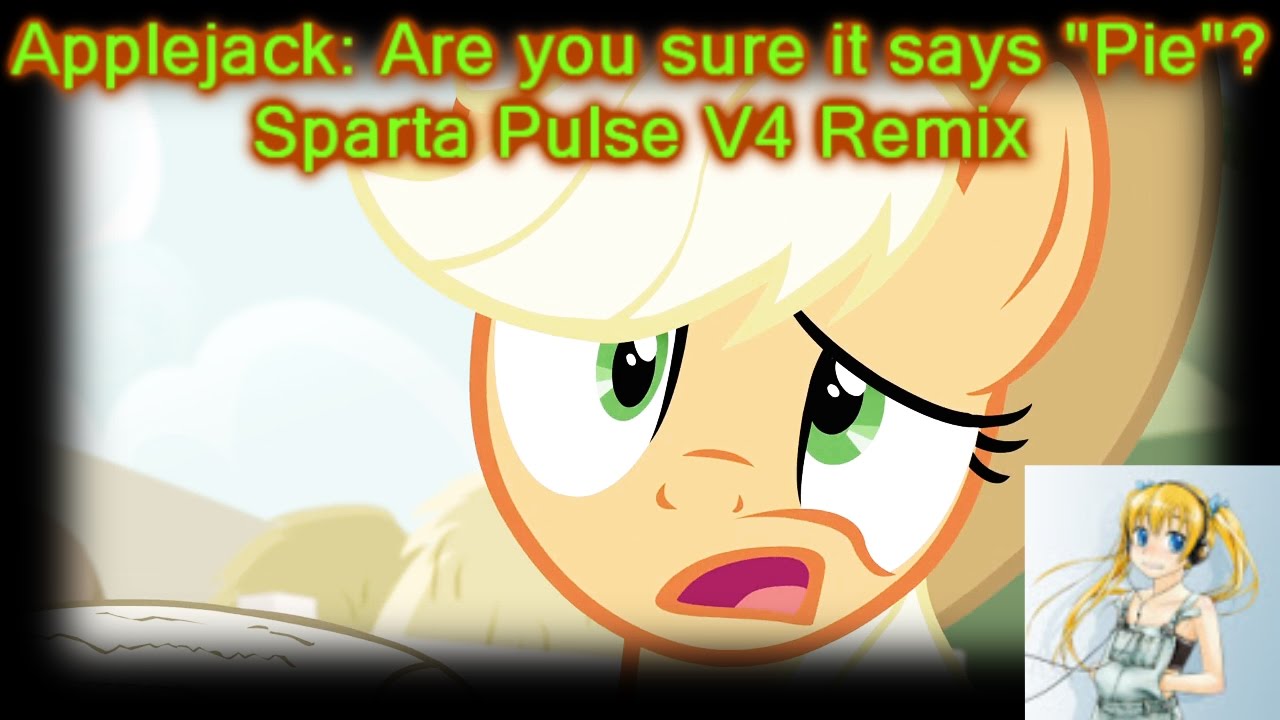 Applejack: Are you sure it says 