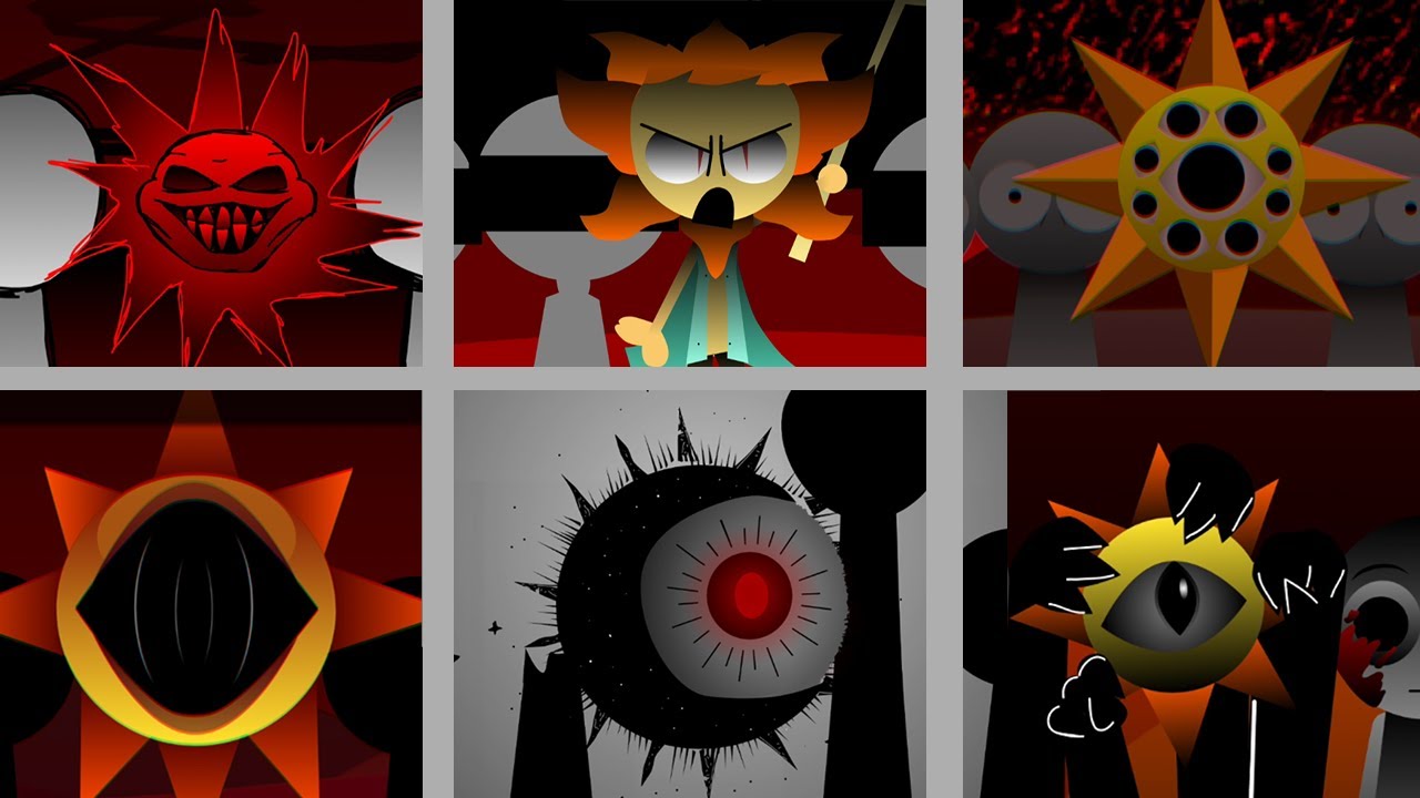 Incredibox - Sprunki but ALL is ONLY MR SUN IN Different Mods
