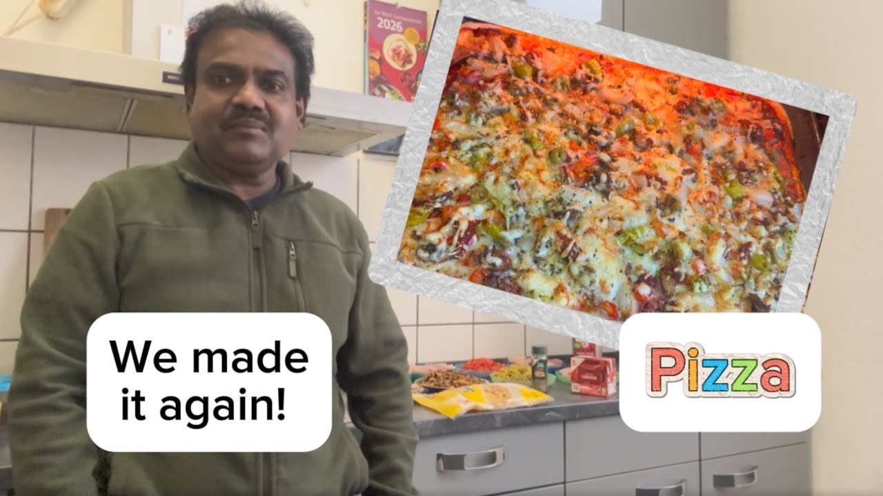 We made pizza again! 🍕😋|| Jeru’s Channel 