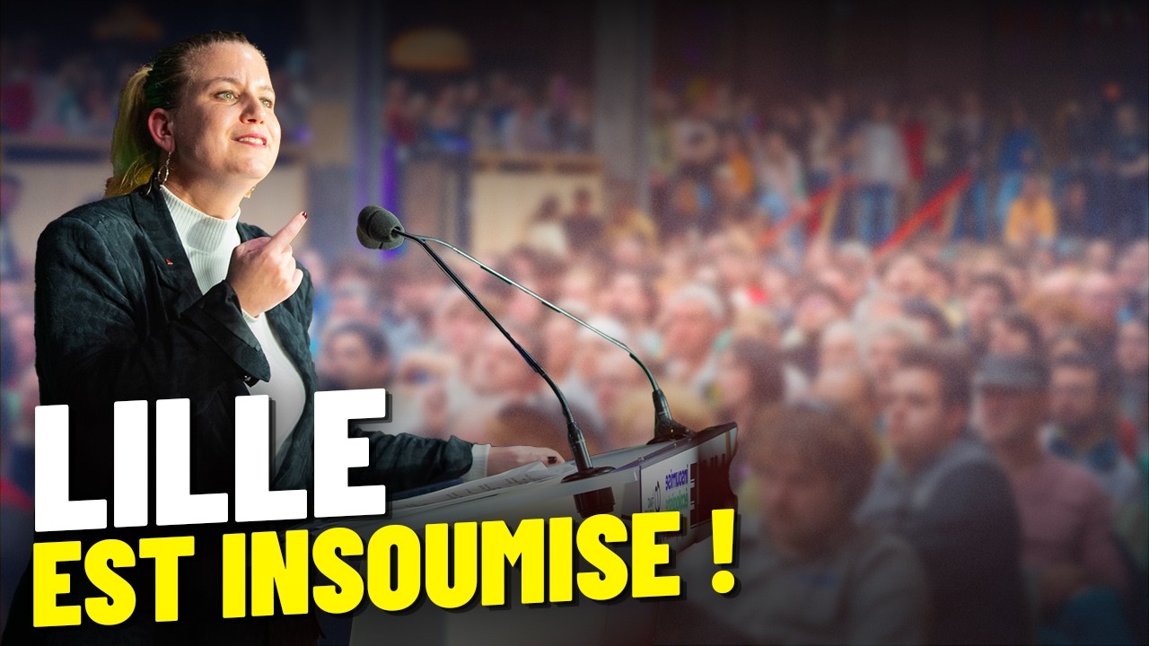 Lille est insoumise ! – Meeting pour les élections municipales 2026