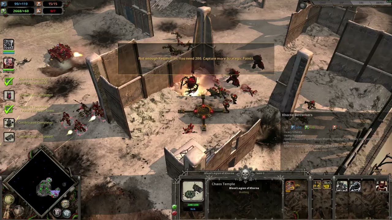 Warhammer 40k - Dawn of War - Winter Assault - Forces of Disorder 3.Blood for the Blood God!