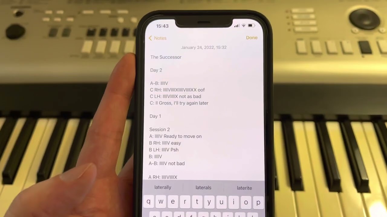 693 - The Tally Method for Learning a New Piano Piece