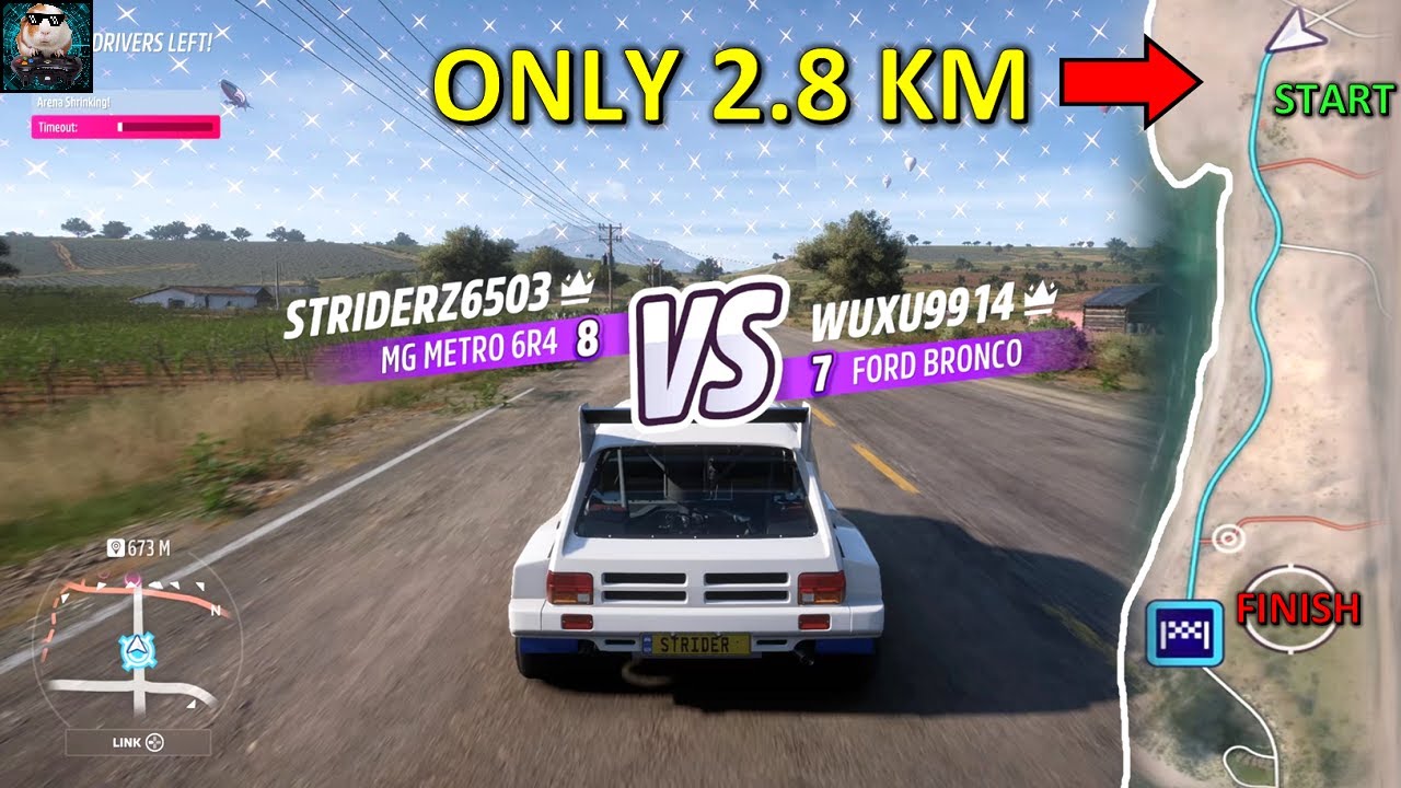 RECORD: Is This The Shortest Finale Ever? - Forza Horizon 5 Eliminator