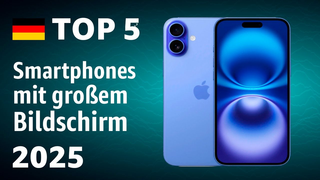 TOP-5: Smartphones mit gro&szlig;em Bildschirm [bis 7 Zoll] &ndash; Test 2025!