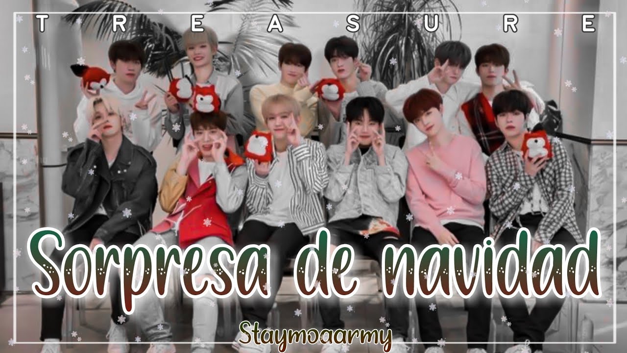 Imagina con TREASURE 🎄𝑺𝒐𝒓𝒑𝒓𝒆𝒔𝒂 𝒅𝒆 𝑵𝒂𝒗𝒊𝒅𝒂𝒅🎄⛄【Cap. Único】