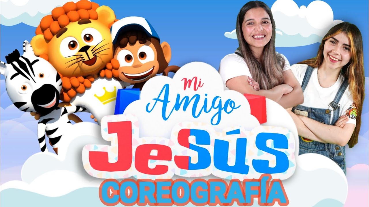 Mi Amigo Jesús- COREOGRAFÍA - La Patrulla del Rey | Canciones Infantiles (Vídeo de Letras)