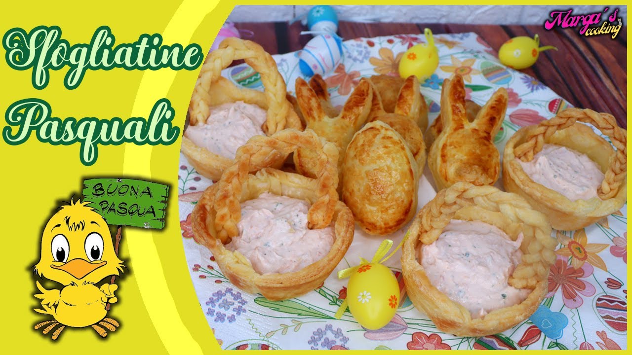 Easter puff pastry 🐇Sfogliatine pasquali ripiene