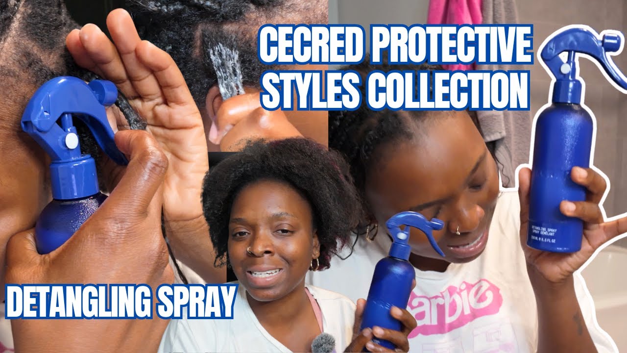Honest Review: Cecred Detangling Spray for Braids, Build-Up & Natural Hair Care (4B/4C Hair)