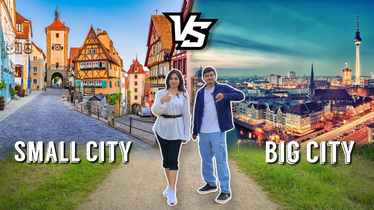 Studying in Germany🇩🇪: Big city vs Small city - Where should you live?