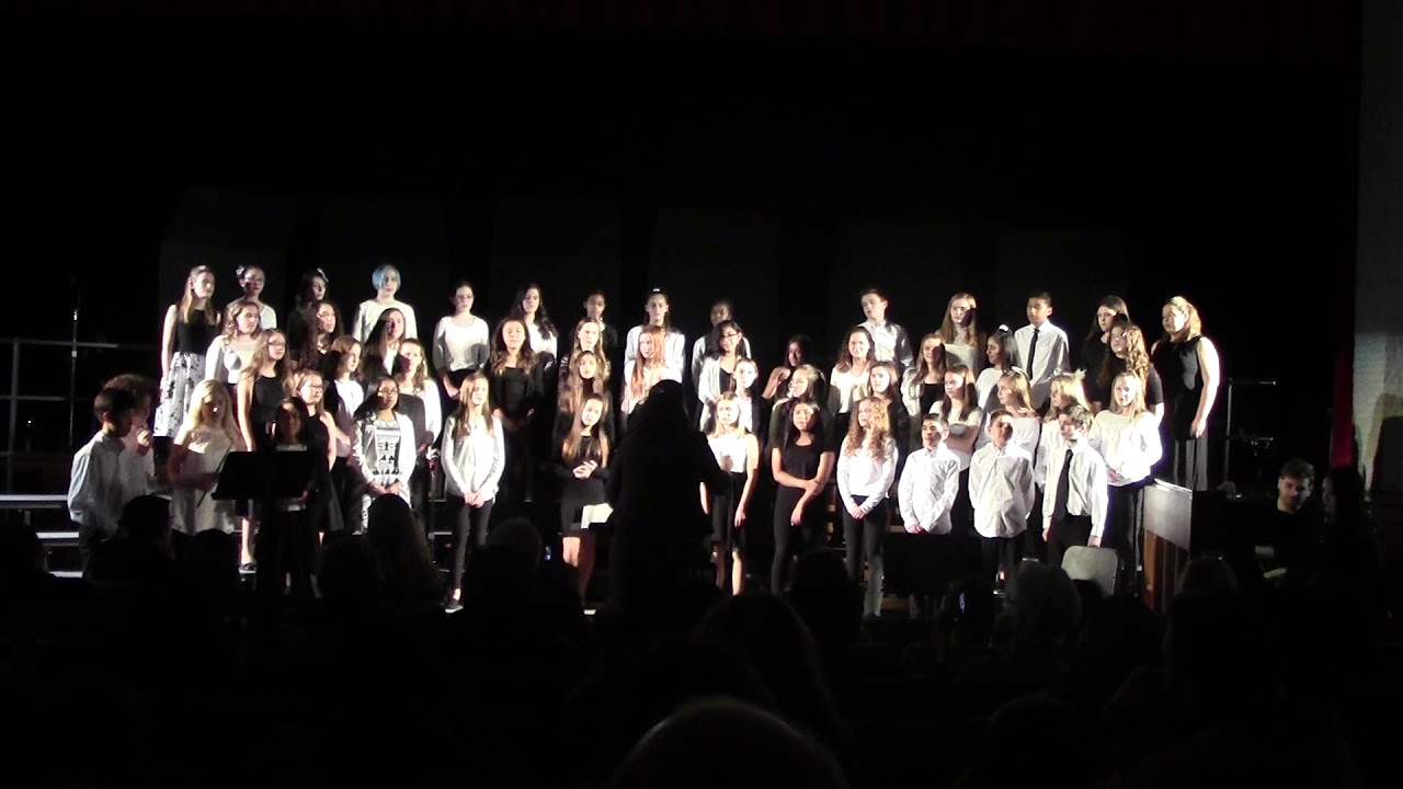 WRMS 7th Grade Chorus- Hi!Ho! The Rattlin' Bog, Linda Spevacek