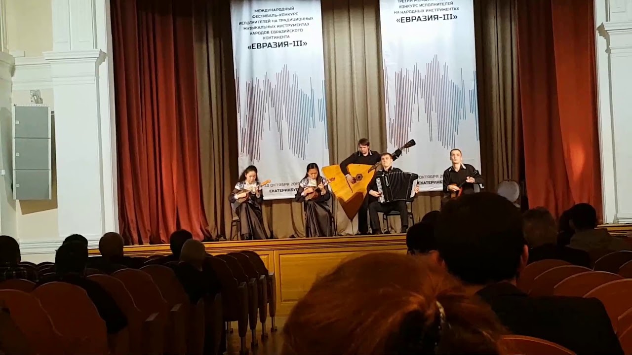 Грузинская народная песня &laquo;Чонгури&raquo;. Обработка В. Бибергана, переложение А. Жамбаловой