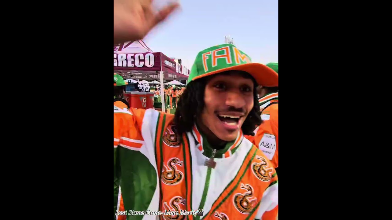 Famu Marching 100 POV “sousaphone view” Last home game of the 2024 season