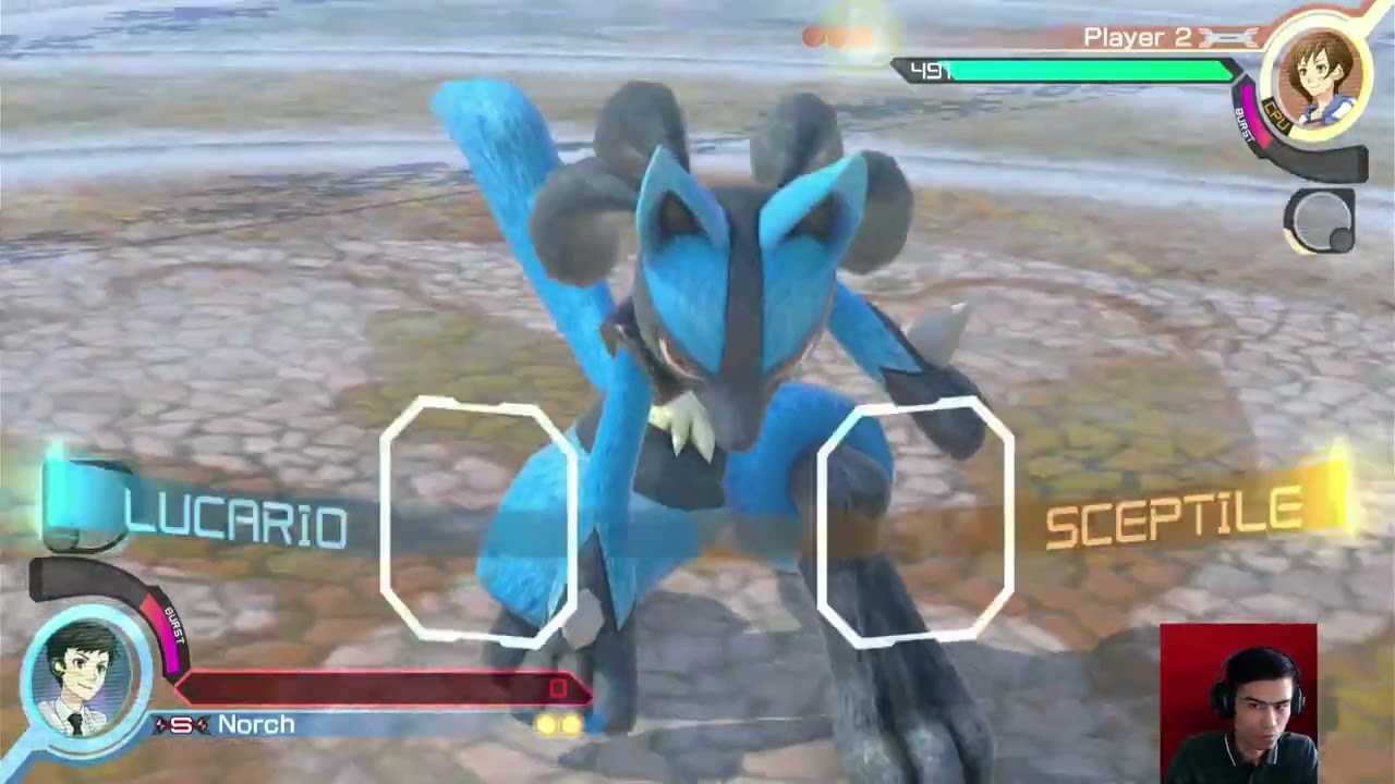 Lucario Aura Clutches! Pokkén Tournament DX Battles
