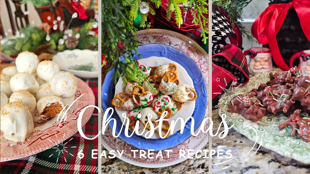 6 *EASY* No-Bake Holiday Treats You Can Make Fast!