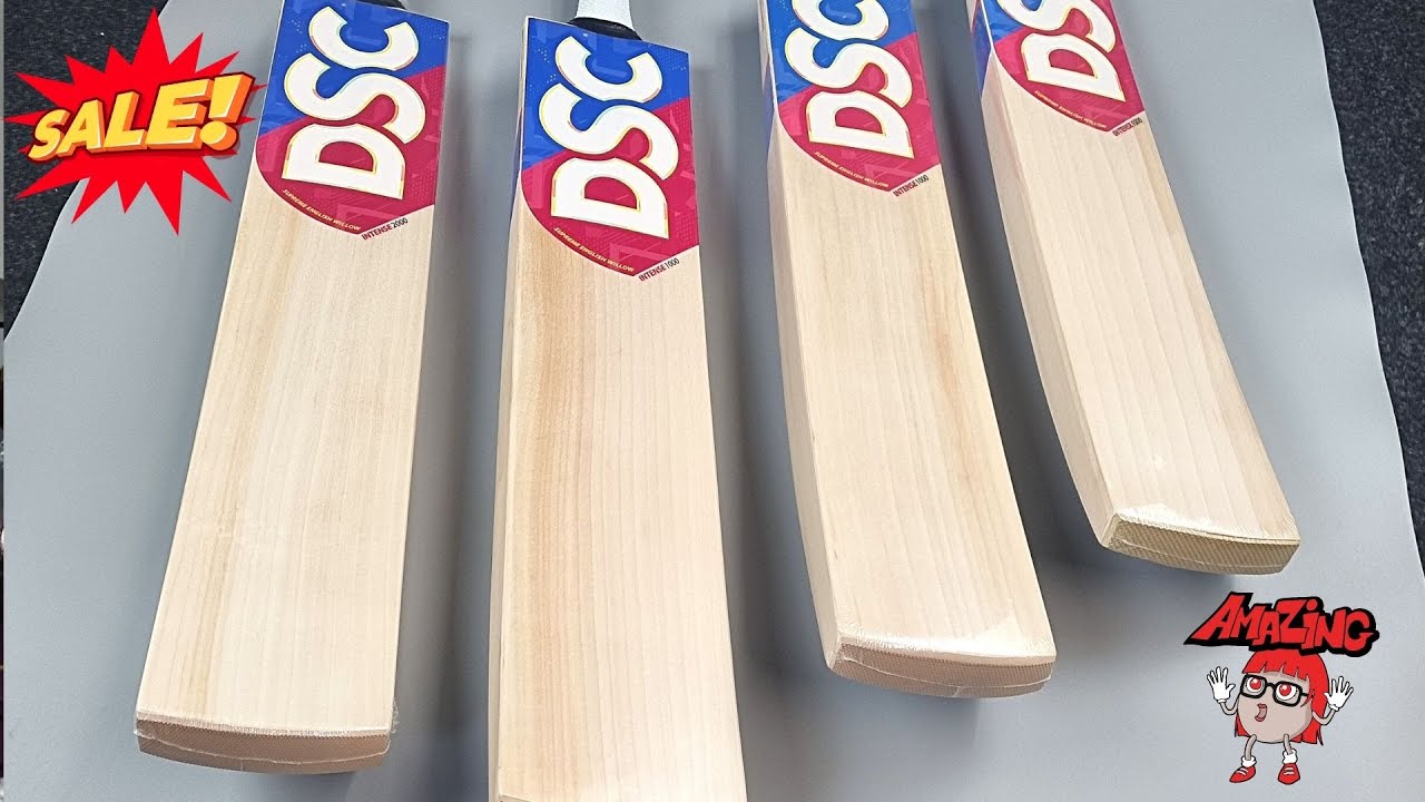 NEW 2023 DSC INTENSE RANGE OF CRICKET BATS REVIEW