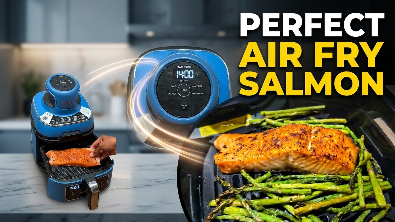 Ninja Crispi Air Fryer - How to Cook Salmon