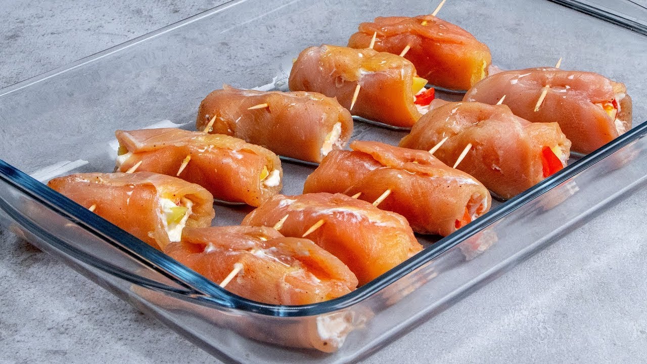 Toti le adora &ndash; rulourile din piept de pui la cuptor Cookrate-Romania
