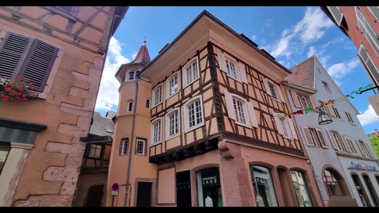 Promenade découverte de / Discovery walk of / Entdeckungswanderung von :  SELESTAT - Alsace
