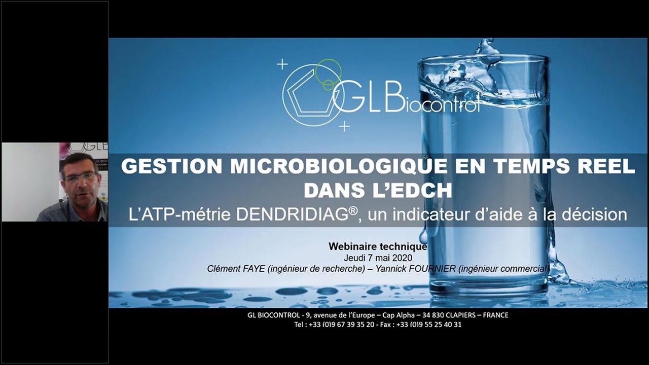 WEBINAIRE - Gestion microbiologique de l'EDCH : l'ATP-métrie, un indicateur d'aide à la décision