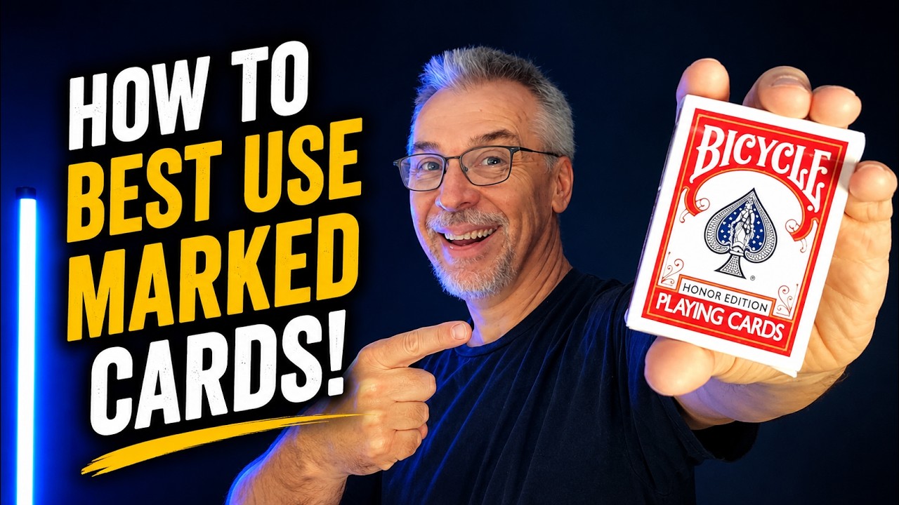 Card Magic Trick: How to use marked cards