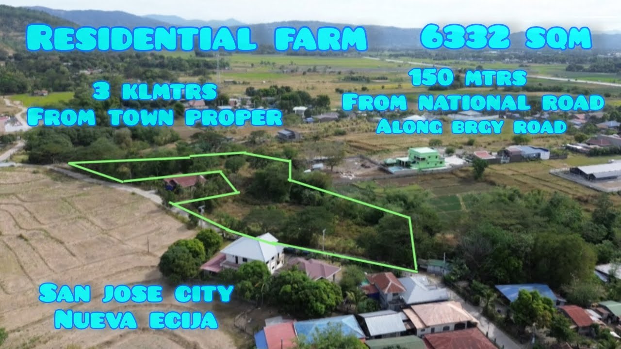 Lot#756 Residential farm perfect bakasyunan. Near town proper, along brgy road 60 mtrs frontage,